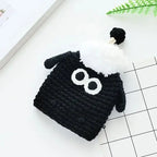 Cartoon Dog Key Case Handwoven Key Organizer Pouch