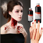 Cos ultra-realistic Fake Blood / Simulations Human Humans Teeth Hematopoietic / Props Vomiting Edible Pulpbtmv Halloween
