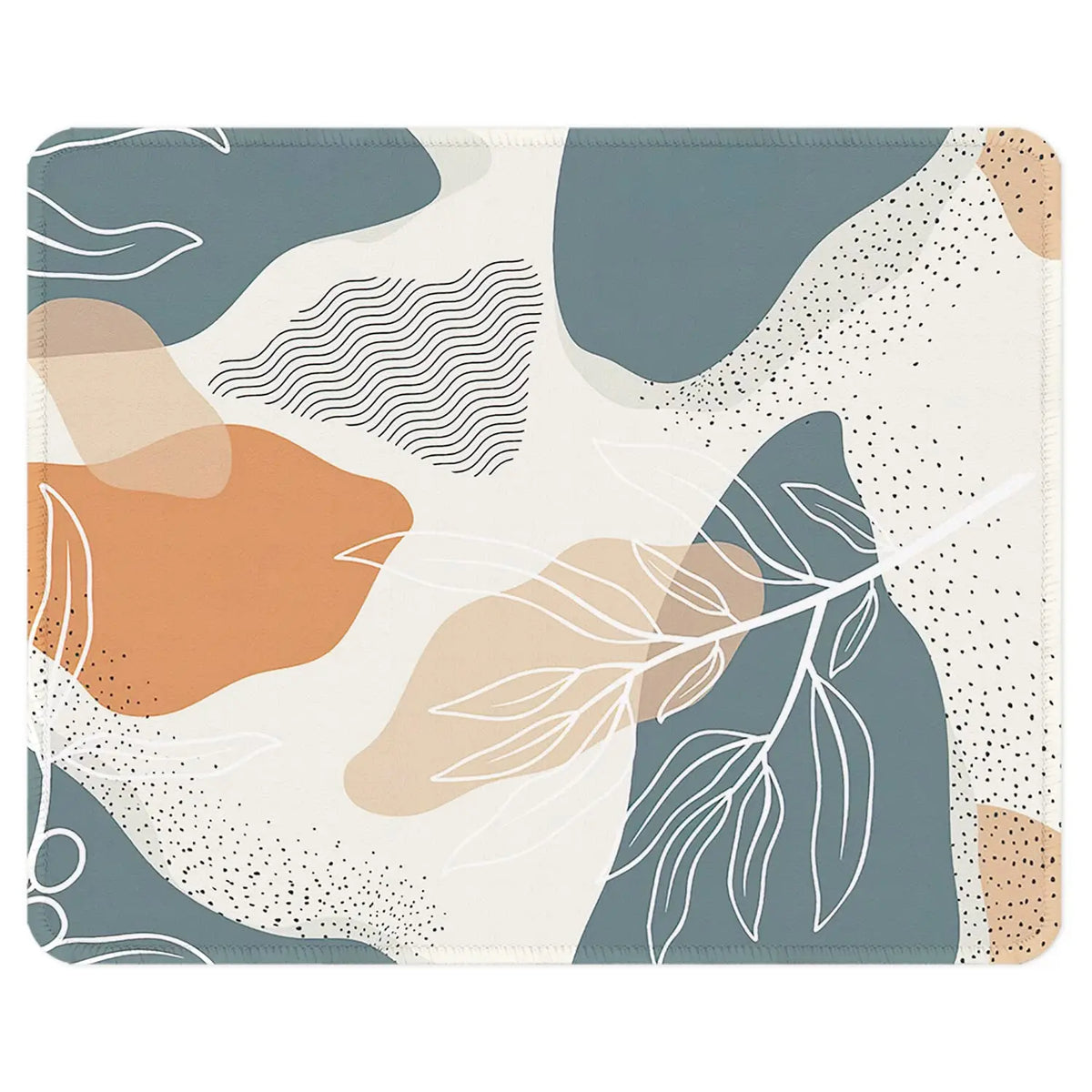 PC Small Keyboard Table Mats Mouse Pad Locking Edge Gabinete Mausepad Computer Mat Geometric Art Gaming Office Accessories Rug ﻿