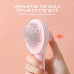 Pet Dog Hair Brush Cat Comb Grooming and Care Cat Brush Stainless Steel Comb for Long Hair Dogs Cleaning Pets Dogs Accessories