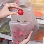 Reusable Silicone Food Storage Bags – Leakproof Freezer Storage Set