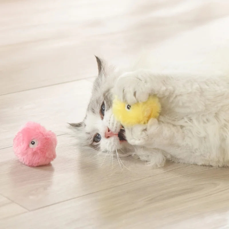 Interactive Electric Cat Ball Toy for Indoor Cats and Kittens