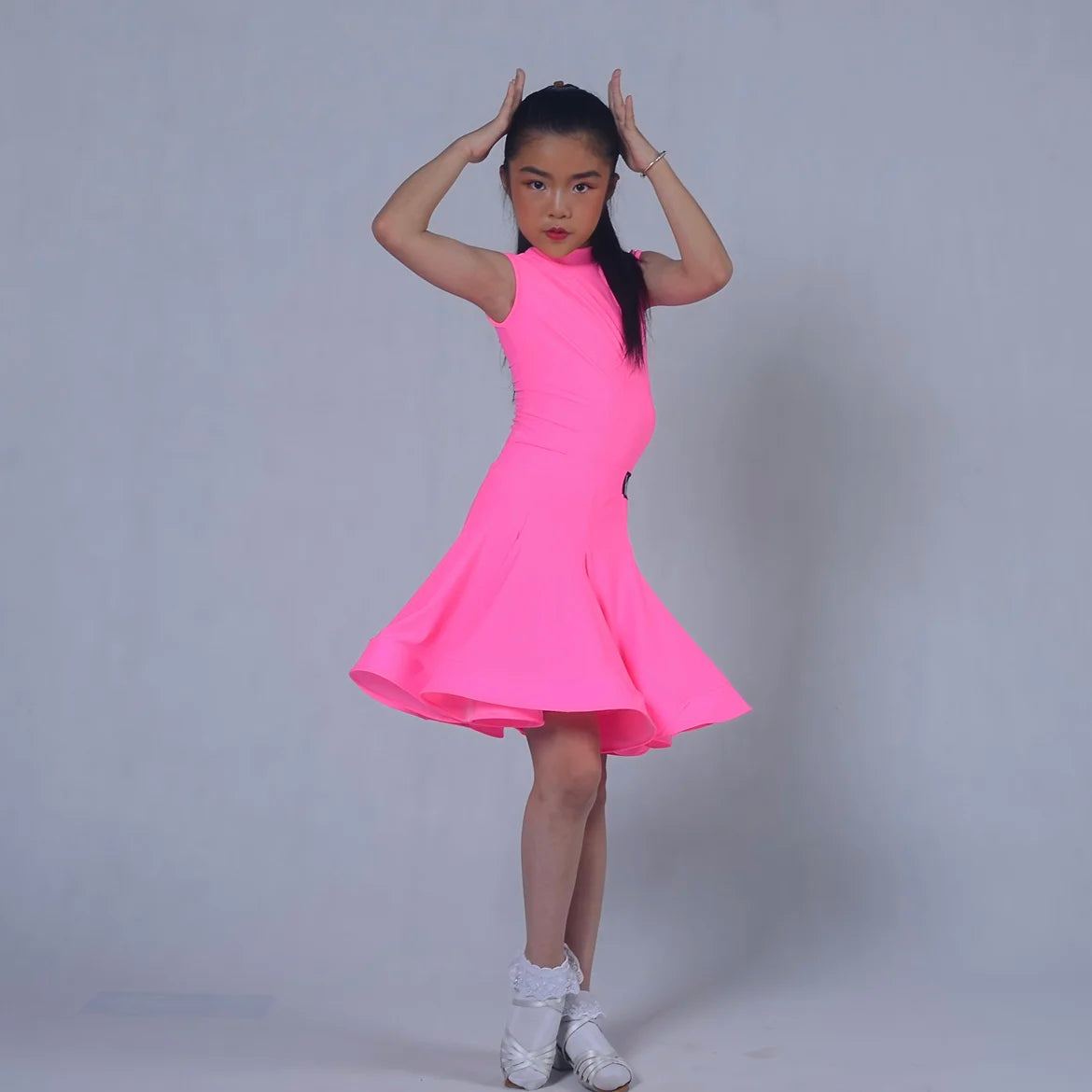 Latin Dance Fringe Dress Customized Tango ChaCha Samba Performance Costumes for Adult and Children's Latin Competition Clothing