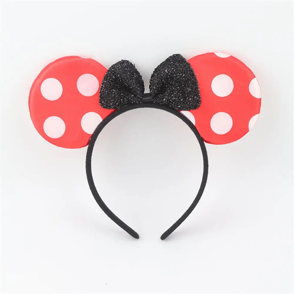 Mouse Ears Sequin Bow Headband for Kids & Moms