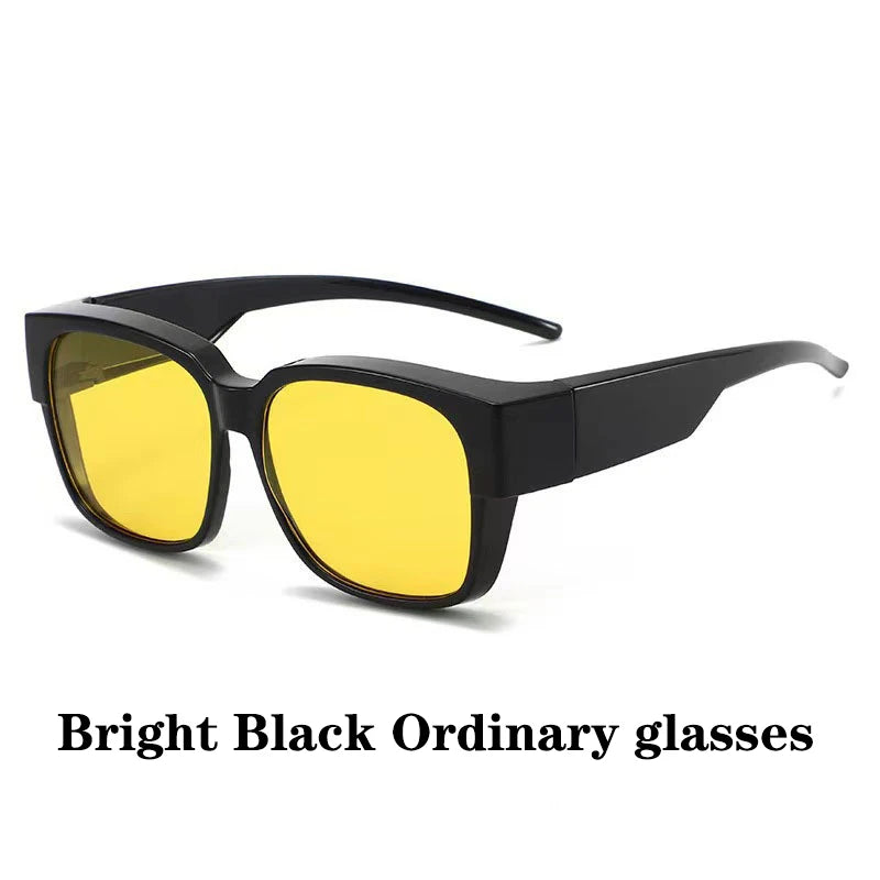 Fit Over Polarized UV400 Sunglasses for Prescription Glasses