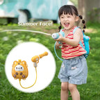 Cartoon Backpack Water Gun for Kids Summer Outdoor Water Play Toy