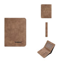New Men's Short Wallet Cardholder Combo Anti-Theft Minimalist PU Leather