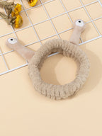 Cute Animal Ears Coral Fleece Spa Headband