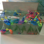 LED Swimming Robot Fish Cat Toy for Interactive Hunting Play