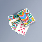 Classic Poker Card Set - Essential Party Game for Gatherings, Tabletop Games & Festive Fun, Durable & Portable Playing Cards