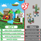Magnetic Building Blocks Forest House STEM Construction Toy Set