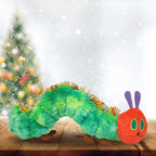 22CM Green Caterpillar Plush Toy Soft Stuffed Animal Doll