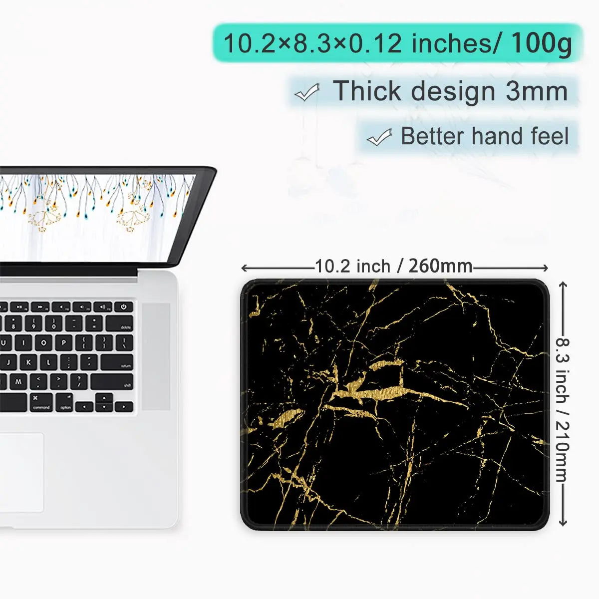 PC Small Keyboard Table Mats Mouse Pad Locking Edge Gabinete Mausepad Computer Mat Geometric Art Gaming Office Accessories Rug ﻿