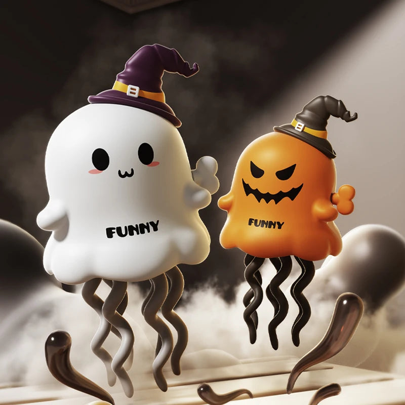 Wind-Up Dancing Ghost Clockwork Toy for Interactive Kids Play Fun