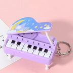 Mini Desktop Piano Keychain Musical Toy for Kids and Music Lovers