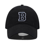 Initial Letter Embroidery Baseball Cap for Casual Sport Style