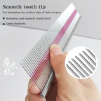 Professional Pet Grooming Magic Comb High End Car Painting Process Cat and Dog Comb Pet Shop Pet School