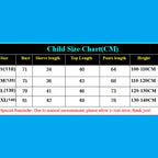3-12Y Chucky Costume Halloween Horror Outfit Printed Letter Overalls Child Cosplay Dress Up Give The Gift of Scar Stickers