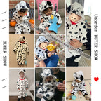 Baby Dalmatian Dog Costume – Kigurumi Flannel Romper