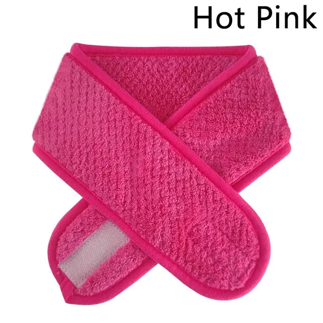 Adjustable Wide Non-Slip Spa Makeup Headband for Women