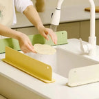 Silicone Sink Splash Guard – Waterproof Non-Slip Sink Baffle with Suction Cups