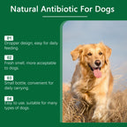 60ml Immune-Boosting Multivitamin Supplement for Dogs, Gentle Formula to Relieve Skin Discomfort, Daily Nutrition Supplement