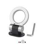 2 Designs Car Styling Trailer Hooks Sticker Decoration Car Auto Rear Front Trailer Simulation Racing Ring Vehicle Towing Hook