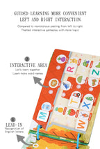 Montessori Busy Book for Kids Interactive Learning Activity Book