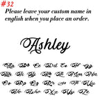 Personalised Name Necklace Custom Stainless Steel Name Jewelry Birthday Gift for Her Bridesmaid Mother's Day Gifts