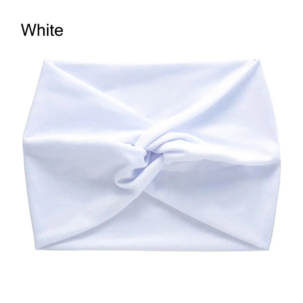 Twisted Extra Wide Turban Workout Headband for Women