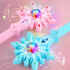 Magic Wand Girl Princess Flash Wand Glowing Sound Effect Fantasy Fairy Stick Cartoon Flash Wand Children's Toys Birthday Gift