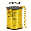 250/500 Yards Ribbon Curling Crimped, 5mm Width Wedding Birthday Christmas Gift Balloon Ribbon Party Decoration Bouquet Ribbon