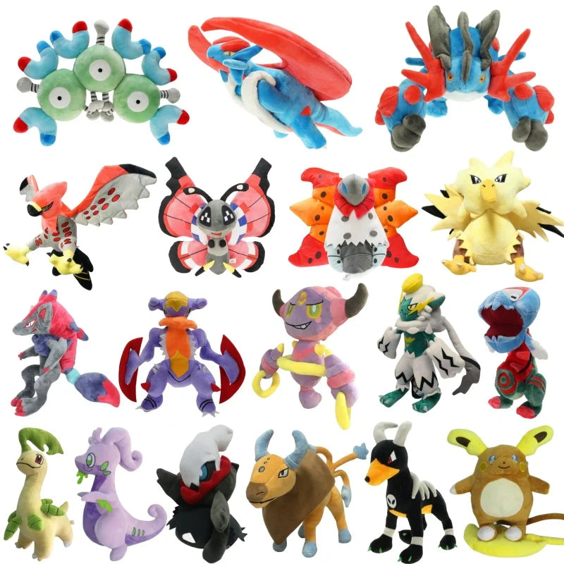 Pokémon Plush Toys Soft Stuffed Animal Collection for Kids & Fans