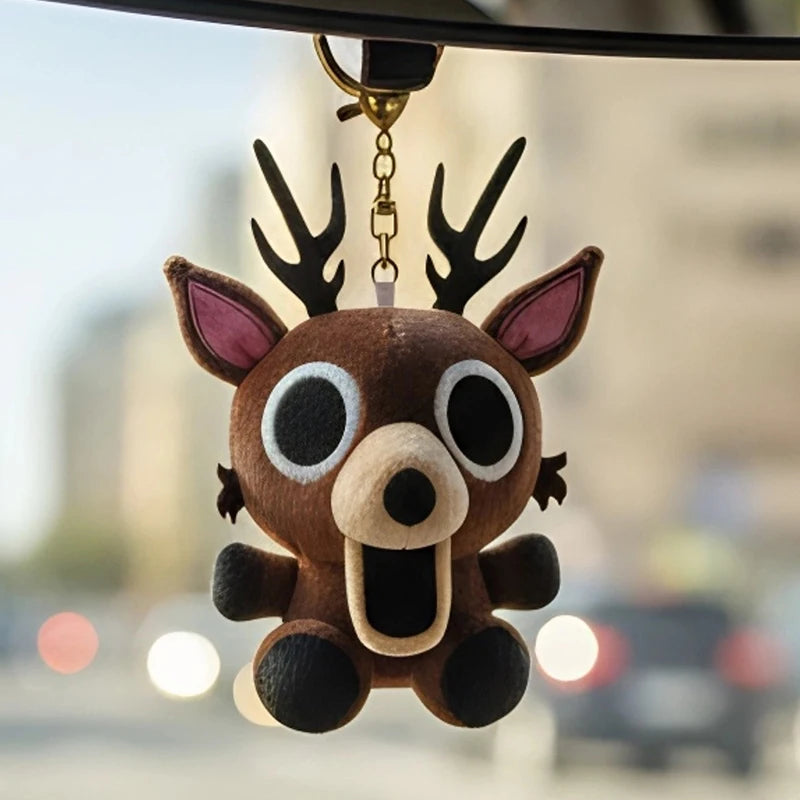 99 Nights Forest Deer Plush Keychain Bag Charm