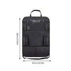 Car Seat Organizer Multifunctional Oxford Fabric Car Back Multi Pocket Storage Bag with Tablet Holder Protector for Kids