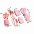 Coral Fleece Face Wash Headband & Absorbent Wristband Set