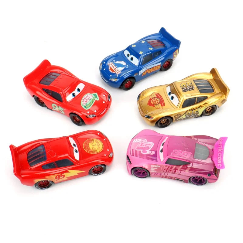 Pixar Cars Lightning McQueen 1:55 Metal Die-Cast Toy Car