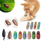 Electric Bug Cat Toy Automatic Interactive Catnip Chasing Toy