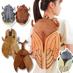 45CM Cartoon Cicada Beetle Plush Backpack Soft Stuffed Toy