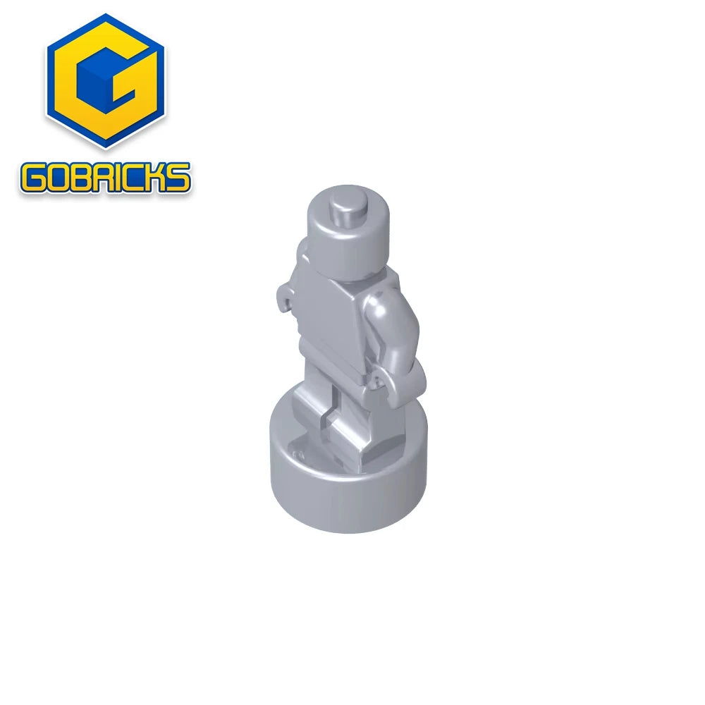 Gobricks GDS-M373 Minifig Trophy Statuette compatible with lego G90398 Assembles Building Blocks children's toys