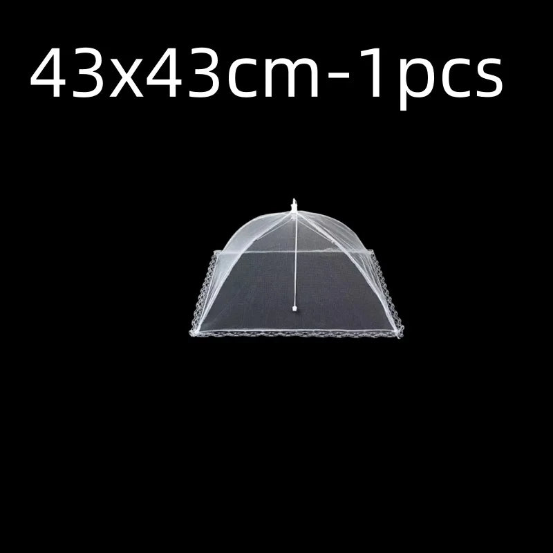 Foldable Pop-Up Food Mesh Cover – Reusable Fly & Insect Protection Food Tent