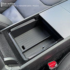 TEKSY For Tesla New Model 3 HIGHLAND 2025 2026 Center Console Storage Armrest Storage Box Upper&Lower Flocking Accessories New