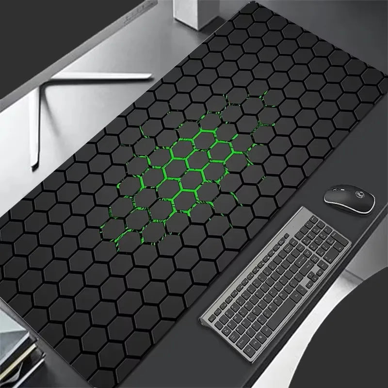 Hexagon XXL Gaming Mouse Pad Desk Mat Non Slip Waterproof