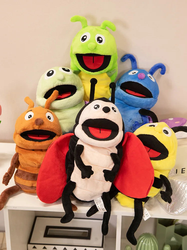 Insect Plush Hand Puppet Storytelling Toy for Kids