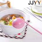 2-in-1 Long Handle Strainer Spoon for Soup, Noodles and Hot Pot