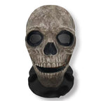 Halloween Ghost 3D Printed Mask, Stretchy Mesh Full Head Accessory, Fun Horror Cosplay Party Halloween