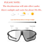 Photochromic UV400 Motorcycle Sports Sunglasses for Men & Women