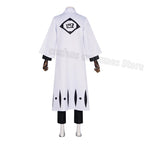 Aizen Sousuke Cosplay Costume Wig Bleach Cosplay Thousand Year Blood War Gotei 13 Team 5 Captain Robe Kimono Outfits Customize