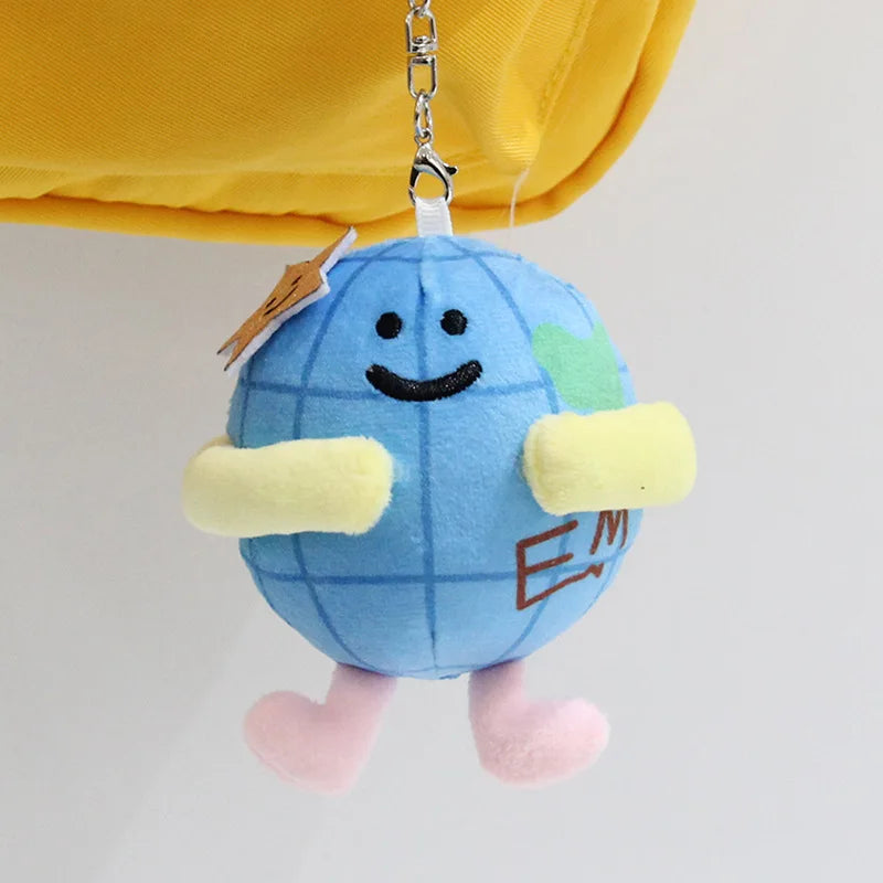 Thailand GMMTV CP Plush Keychain Cartoon Cute Filling PP Cotton Pendant JAIDEE BABII WIN ForceBook AouBoom Fans Colletion Gift