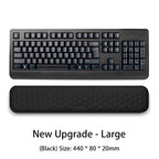 Keyboard Mouse Wrist Rest Pad Memory Foam Hand Rest Support Support Ergonomic Wrist Cushion Pad Memory Foam For Notebook Laptops